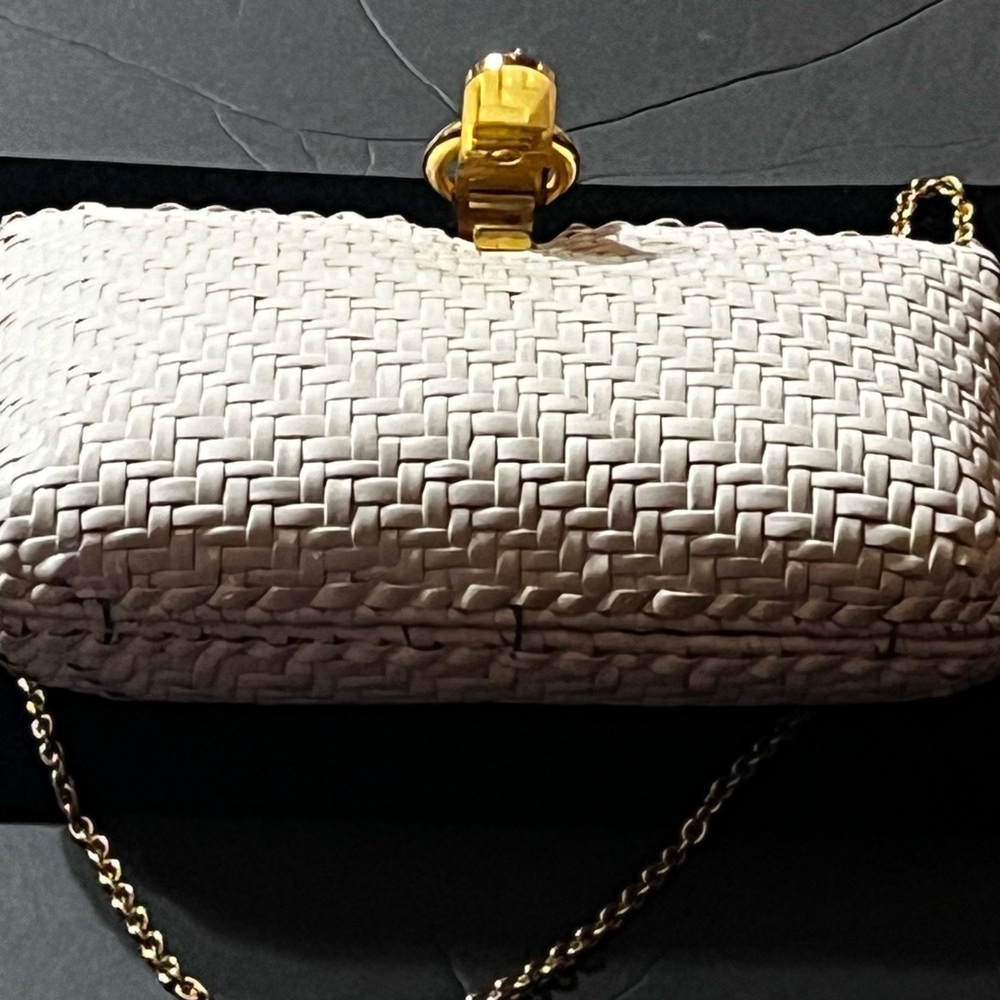 Rodo Vintage Wicker Chain Shoulder Bag - Picture 14 of 15